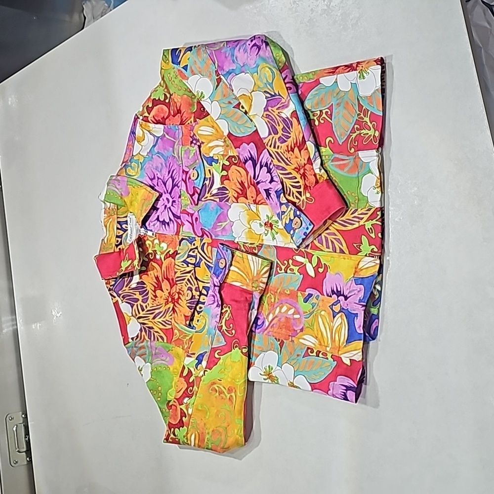 Coldwater Creek Bright Floral Jacket